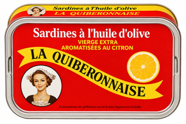 La Quiberonnaise Sardinen mit Zitrone – französische Delikatesse in Dose